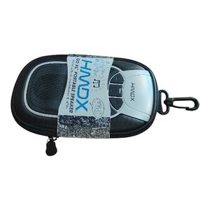 Black Portable Speaker HMDX Portable Speaker with Protective Case Untested As Is